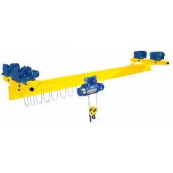 Кран мостовой однобалочный подвесной однопролётный г/п 1 т пролет 4,5 м