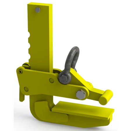 Захват эксцентриковый ZGR (г/п 3,32 т, лист 0-150мм)